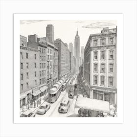 New York City 14 Art Print