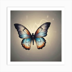 Butterfly 75 Art Print