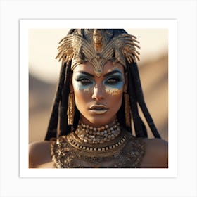 Egyptian Beauty 4 Art Print