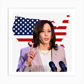 Kamala Harris Art Print