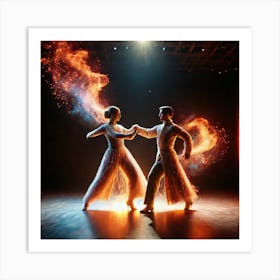 Dance Of Fire Art Print