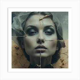 Portrait Of A Woman 7 Art Print