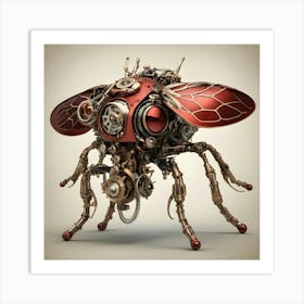 Cute fly Art Print