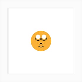 Smiley Face Art Print