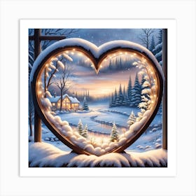 Heart Of Winter Art Print