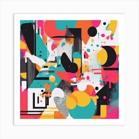 Abstract Painting 3 Art Print