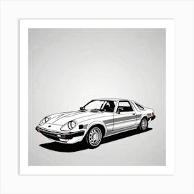 Toyota Celica Art Print