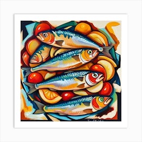 Sardines 2 Art Print