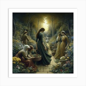 Gardeners 1 Art Print