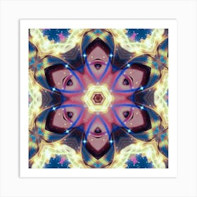 Psychedelic Mandala 20 Art Print