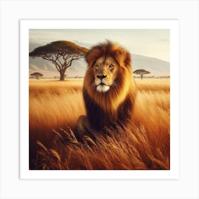 The Fierce One Art Print