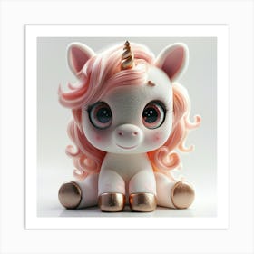 Unicorn 484 Art Print