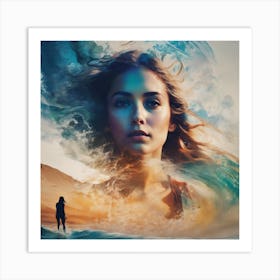 Ocean'S Edge Art Print