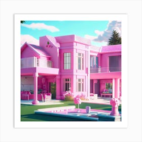 Barbie Dream House (831) Art Print