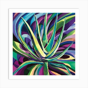 Aloe Vera 2 Art Print