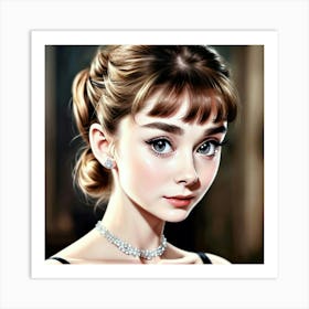 Audrey Hepburn Art Print