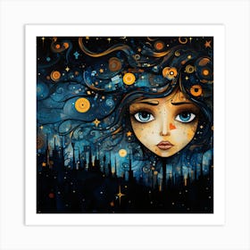 Starry Night Art Print