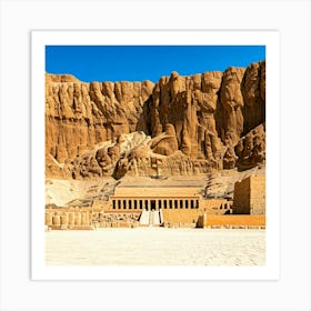 Egyptian Temple Art Print