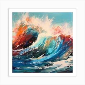 Tidal Wave Art Print