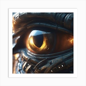 Alien Eye Art Print