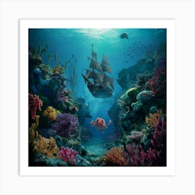 Under The Sea Art Print