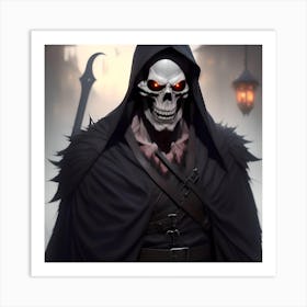 Grim Reaper Art Print