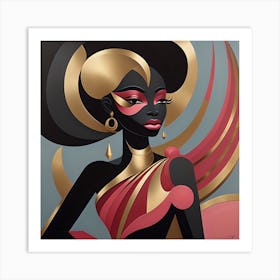 Afrofuturism 4 Art Print