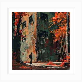 Autumn City Art Print