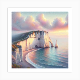 White Cliffs 2 Art Print