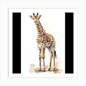 Giraffe Art Print