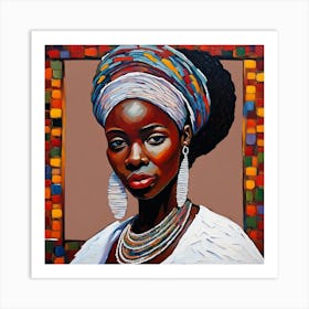 African Woman 1 Art Print