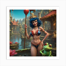 Frog Princess 1 Art Print