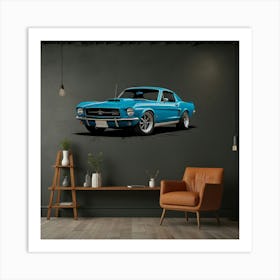 Default Create Unique Design Of Autoshop Wall Art 2 Art Print