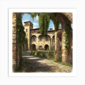 Italy, Tuscany, Chianti Region 2 Art Print