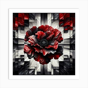 Poppy Blowout Art Print