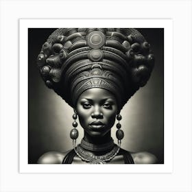 African Woman 24 Art Print