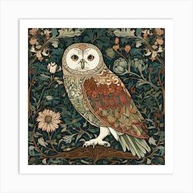 Owl In A Tree Art Print