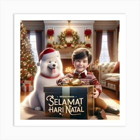 Selamat Hari Natal Art Print