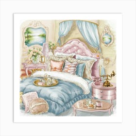 A Whimsical And Enchanting Illustration Of A Cozy 1lyfofmfseakf5lt48prqw Yn Dsqkytvsolxpsmeuimg Art Print