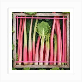 Rhubarb 66 Art Print