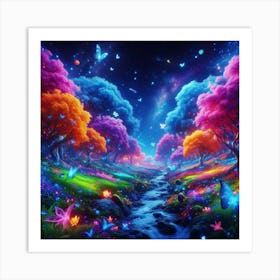 Fairy Forest Art Print