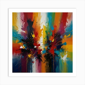 Abstract Painting 1 Art Print