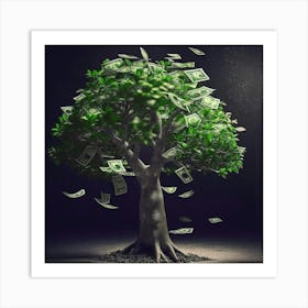 Money Tree 1 Art Print