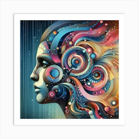 Expressions 7 Art Print