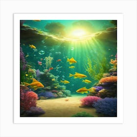 Coral Reef 2 Art Print