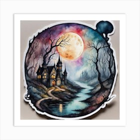 Fairytale Castle 5 Art Print