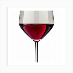 Red Wine In A Glass Art Print