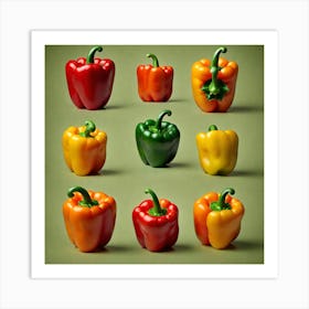 Red Peppers 7 Art Print