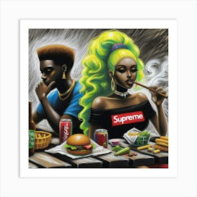 Supreme 7 Art Print