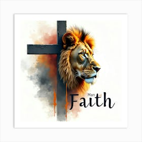 Man of Faith Art Print